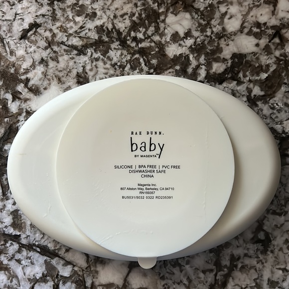 Rae Dunn silicone baby dish - Picture 2 of 2